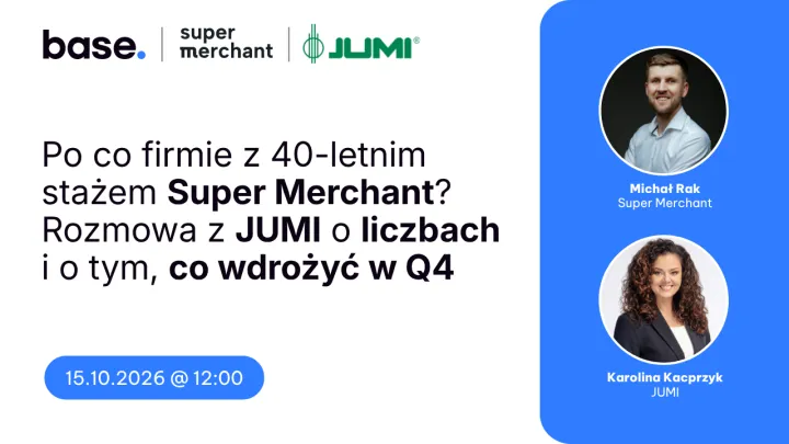 Po co firmie z 40-letnim stażem Super Merchant? Rozmowa z JUMI o liczbach i o tym, co wdrożyć w Q4